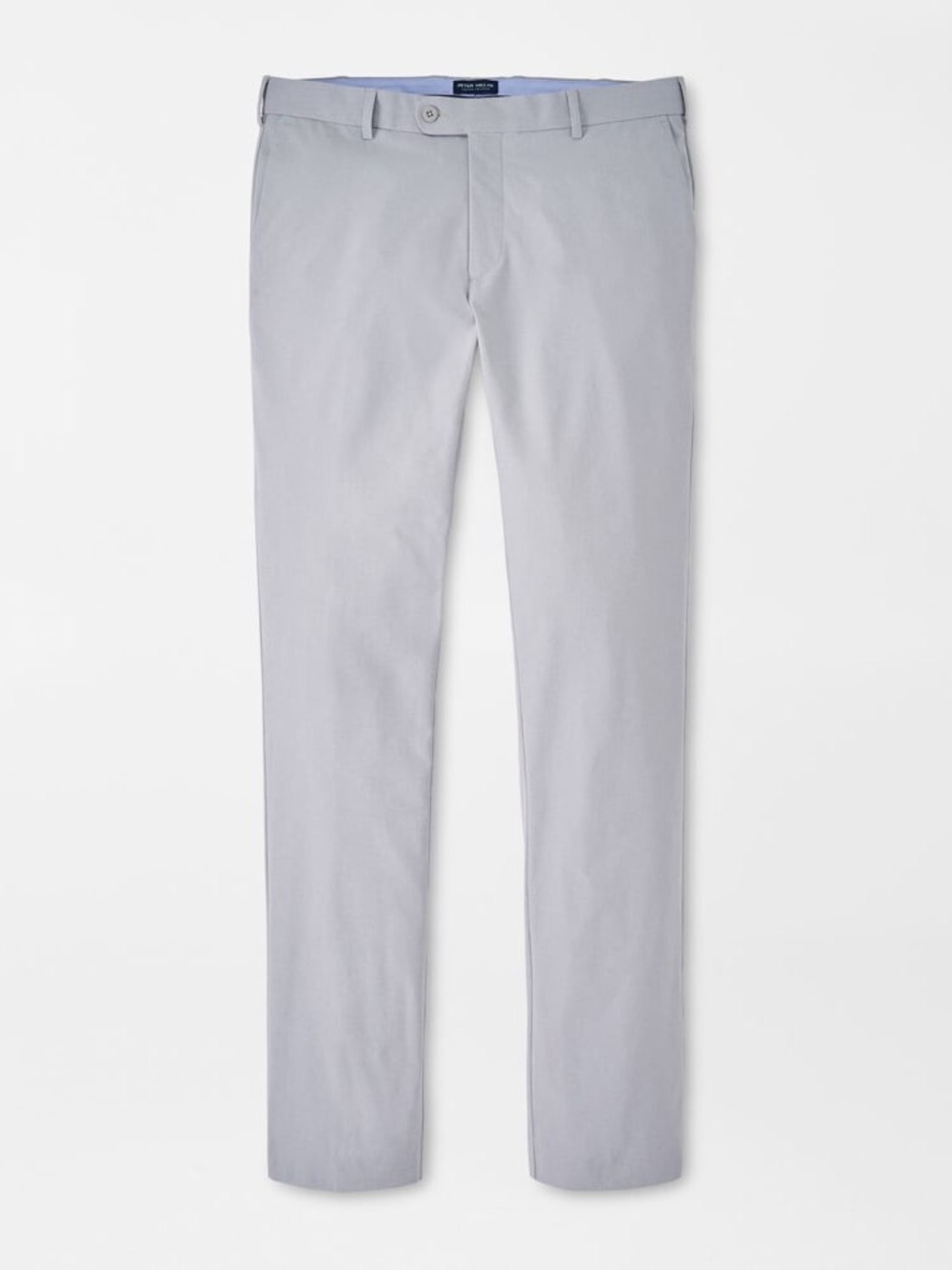Peter Millar Light Gray Slim Chino Pants